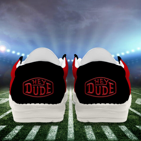 Tubopro Wisconsin Badgers Personalized Hey Dude Shoes For Men And Women - Image 5
