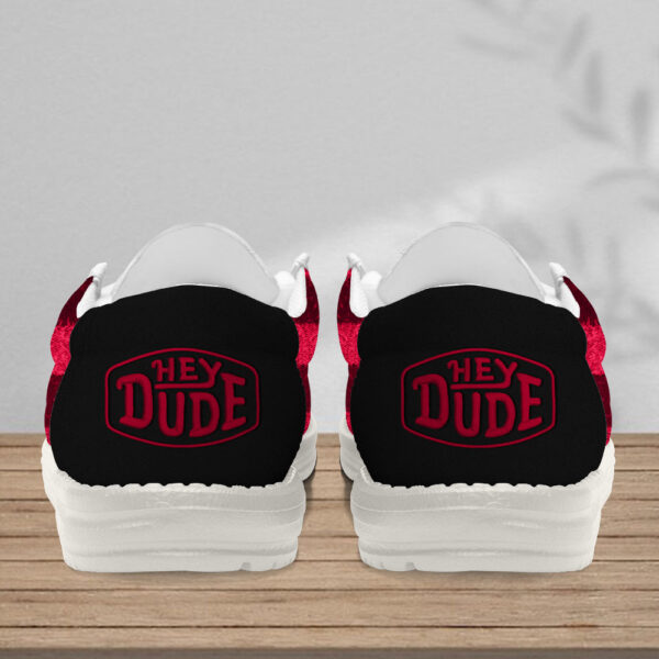 Tubopro Wisconsin Badgers Personalized Hey Dude Shoes For Men And Women - Image 4