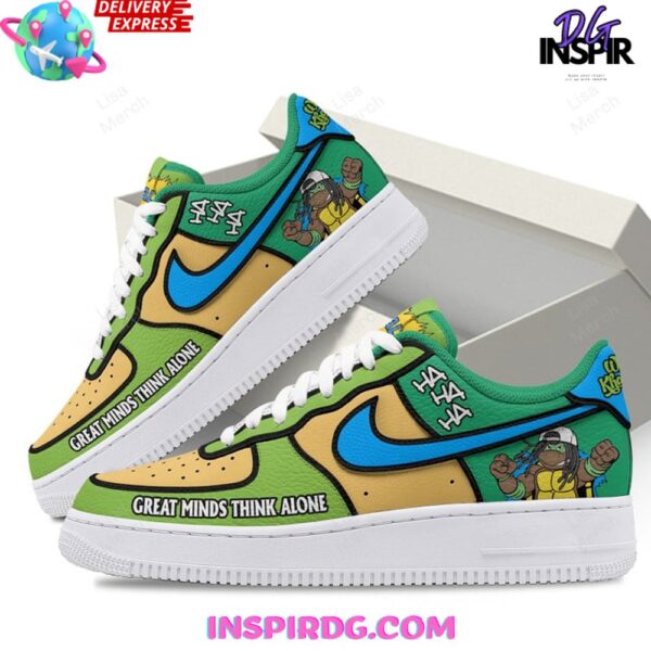 Tubopro Wiz Khalifa Ninja Turtles Air Low-Top Sneakers Shoes For Men And Women - Image 2