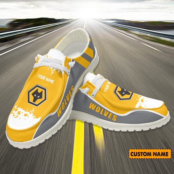 Tubopro Wolverhampton Wanderers Personalized Hey Dude Shoes For Men And Women