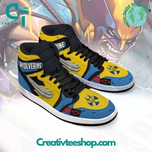 Tubopro Wolverine AJ1 High Sneakers Shoes For Men And Women - Image 2