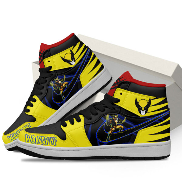 Tubopro Wolverine AJ1 High Sneakers Shoes For Men And Women - Image 3