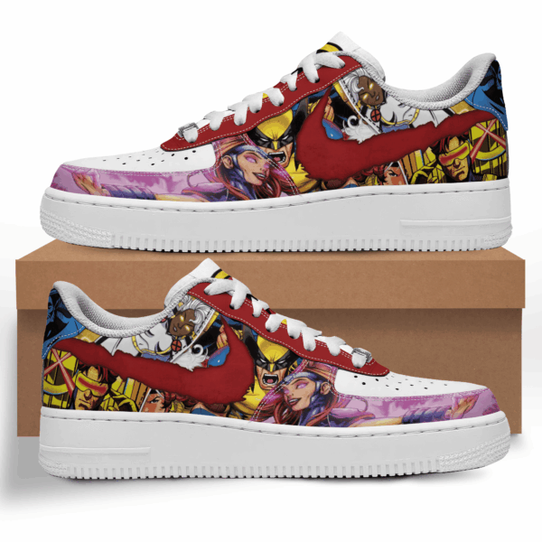 Tubopro Wolverine Deadpool Air Low-Top Sneakers Shoes For Men And Women