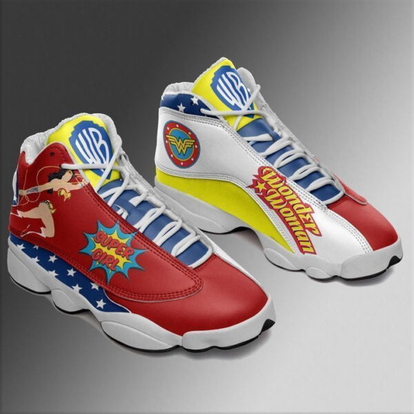 Tubopro Wonder Woman AJ13 Sneakers Shoes For Men And Women