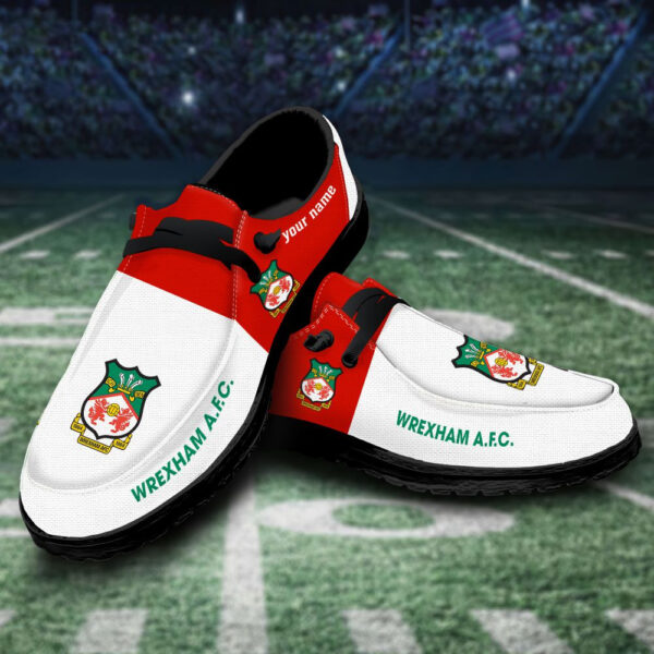 Tubopro Wrexham AFC Personalized Hey Dude Shoes For Men And Women - Image 3