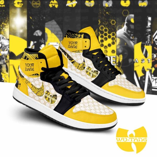 Tubopro Wu-Tang AJ1 High Sneakers Shoes For Men And Women