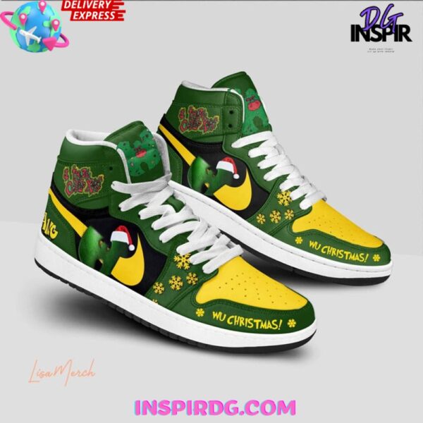 Tubopro Wu-Tang AJ1 High Sneakers Shoes For Men And Women - Image 3