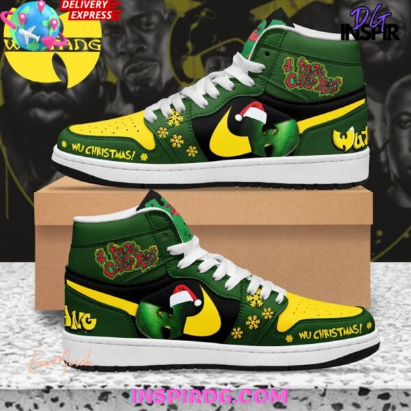 Tubopro Wu-Tang AJ1 High Sneakers Shoes For Men And Women