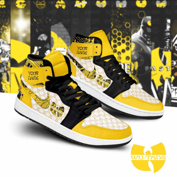 Tubopro Wu Tang Clan AJ1 High Sneakers Shoes For Men And Women
