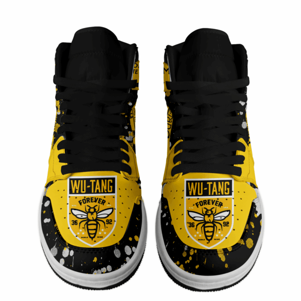 Tubopro Wu Tang Clan AJ1 High Sneakers Shoes For Men And Women - Image 2