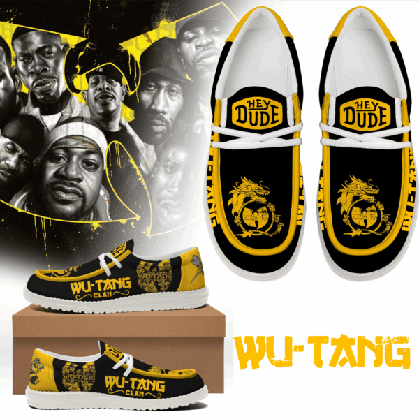 Tubopro Wu-Tang Clan Personalized Hey Dude Shoes For Men And Women