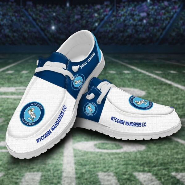Tubopro Wycombe Wanderers F.C Personalized Hey Dude Shoes For Men And Women