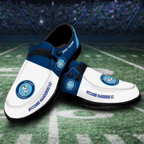 Tubopro Wycombe Wanderers F.C Personalized Hey Dude Shoes For Men And Women - Image 3
