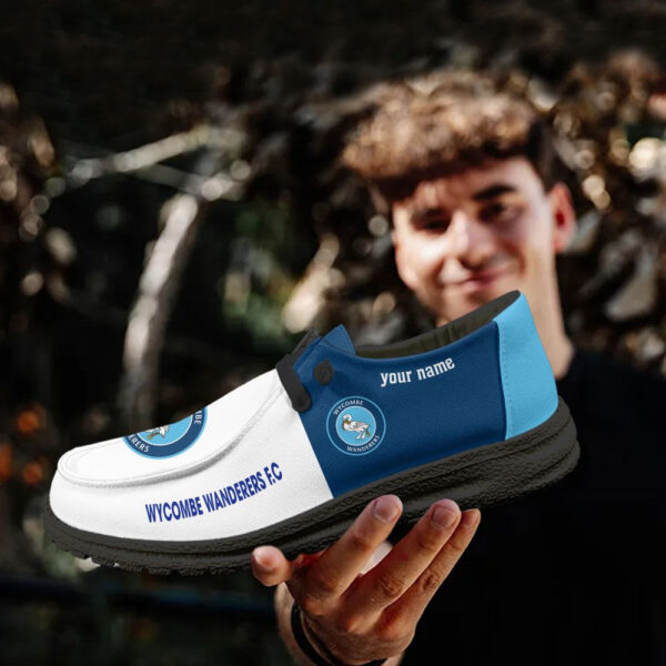Tubopro Wycombe Wanderers F.C Personalized Hey Dude Shoes For Men And Women - Image 4