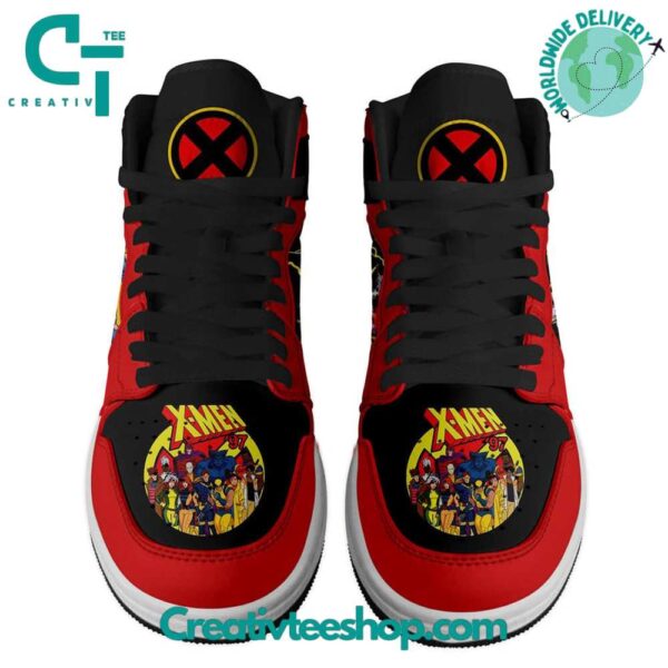 Tubopro X-Men 97 Xavier Institute AJ1 High Sneakers Shoes For Men And Women - Image 3