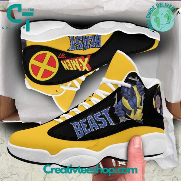 Tubopro X-Men Beast AJ13 Sneakers Shoes For Men And Women - Image 4