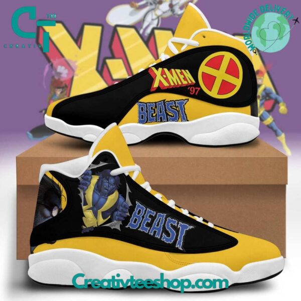 Tubopro X-Men Beast AJ13 Sneakers Shoes For Men And Women - Image 3