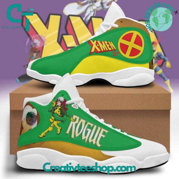 Tubopro X-Men Rogue AJ13 Sneakers Shoes For Men And Women - Image 3