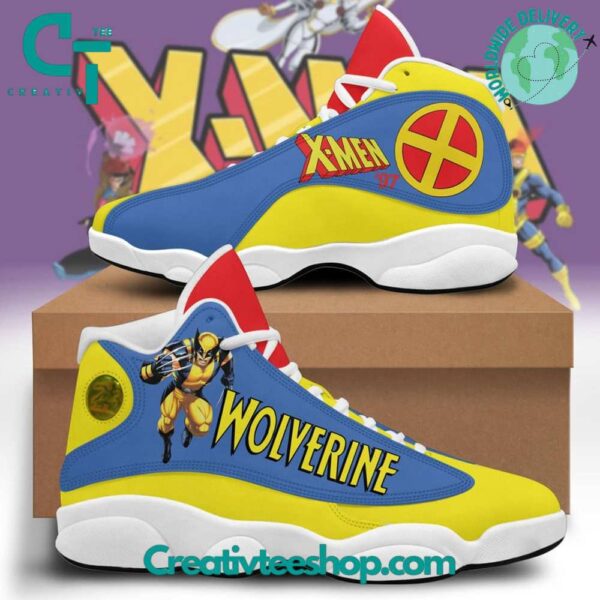 Tubopro X-Men Wolverine AJ13 Sneakers Shoes For Men And Women - Image 3