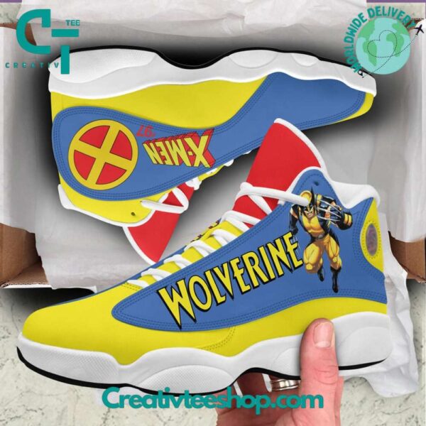 Tubopro X-Men Wolverine AJ13 Sneakers Shoes For Men And Women - Image 4