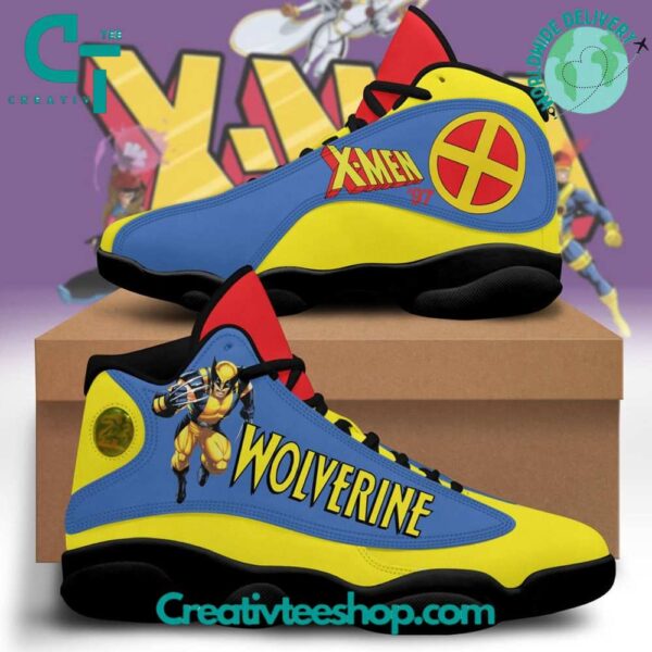 Tubopro X-Men Wolverine AJ13 Sneakers Shoes For Men And Women