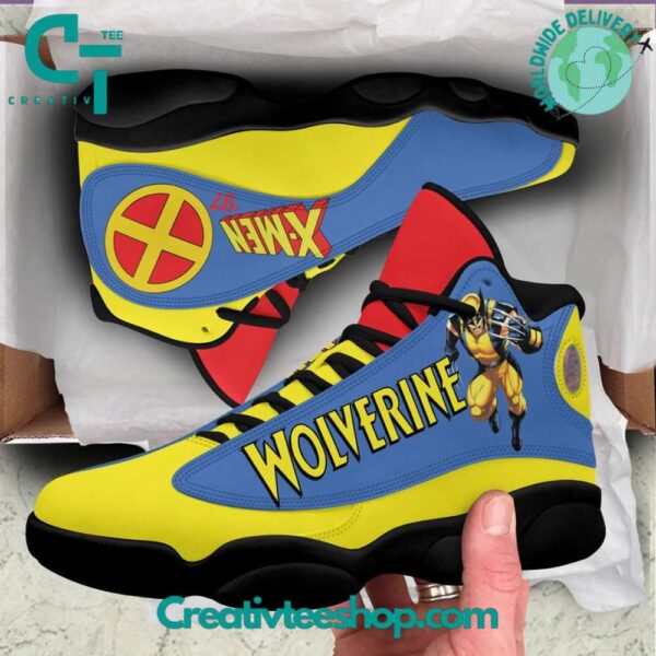 Tubopro X-Men Wolverine AJ13 Sneakers Shoes For Men And Women - Image 2