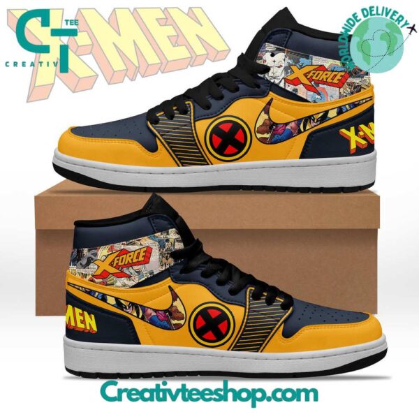 Tubopro X-Men X-Force AJ1 High Sneakers Shoes For Men And Women