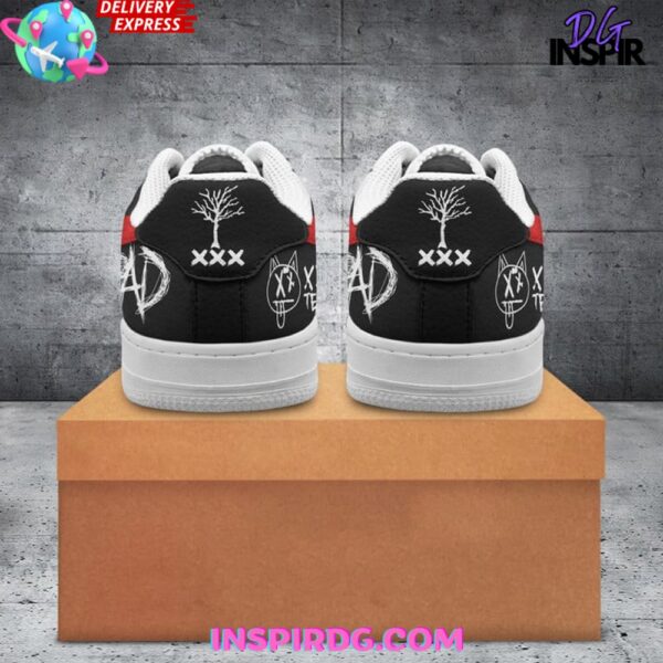 Tubopro XXXTentacion Bad Air Low-Top Sneakers Shoes For Men And Women - Image 4