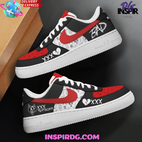 Tubopro XXXTentacion Bad Air Low-Top Sneakers Shoes For Men And Women - Image 2