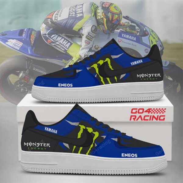 Tubopro Yamaha Factory Racing Air Low-Top Sneakers Shoes For Men And Women