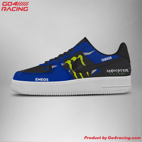 Tubopro Yamaha Factory Racing Air Low-Top Sneakers Shoes For Men And Women - Image 2