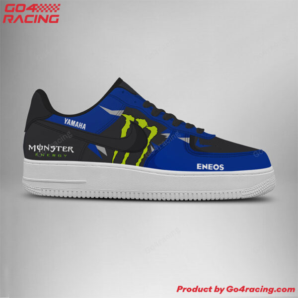 Tubopro Yamaha Factory Racing Air Low-Top Sneakers Shoes For Men And Women - Image 3