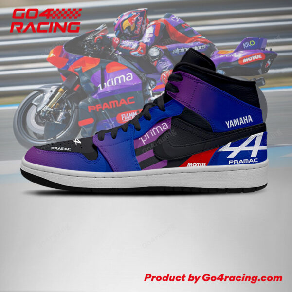 Tubopro Yamaha Yrz M1 Moto AJ1 High Sneakers Shoes For Men And Women - Image 2
