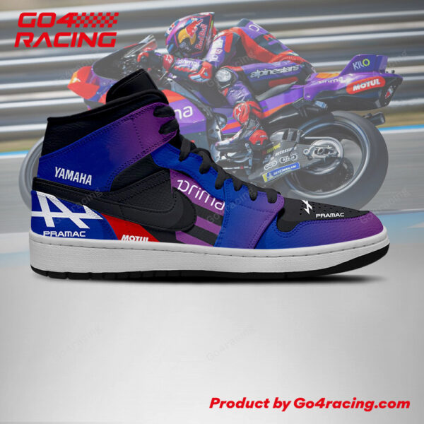 Tubopro Yamaha Yrz M1 Moto AJ1 High Sneakers Shoes For Men And Women - Image 3
