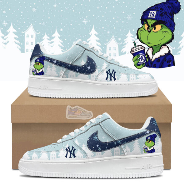 Tubopro Yankees Grinchmas Air Low-Top Sneakers Shoes For Men And Women