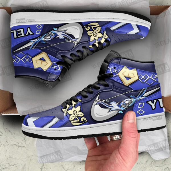 Tubopro Yelan Sw Genshin Impact AJ1 High Sneakers Shoes For Men And Women - Image 2