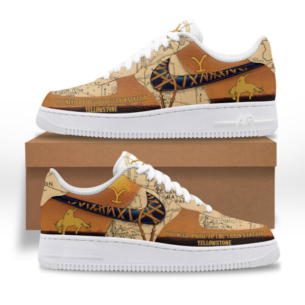 Tubopro Yellowstone Air Low-Top Sneakers Shoes For Men And Women - Image 2