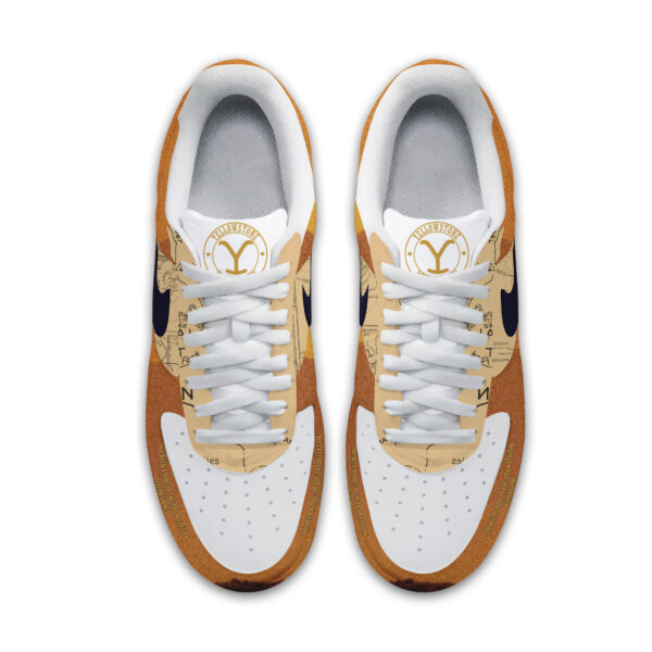 Tubopro Yellowstone Air Low-Top Sneakers Shoes For Men And Women - Image 5