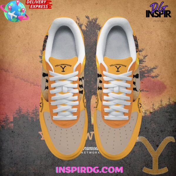 Tubopro Yellowstone Air Low-Top Sneakers Shoes For Men And Women - Image 3
