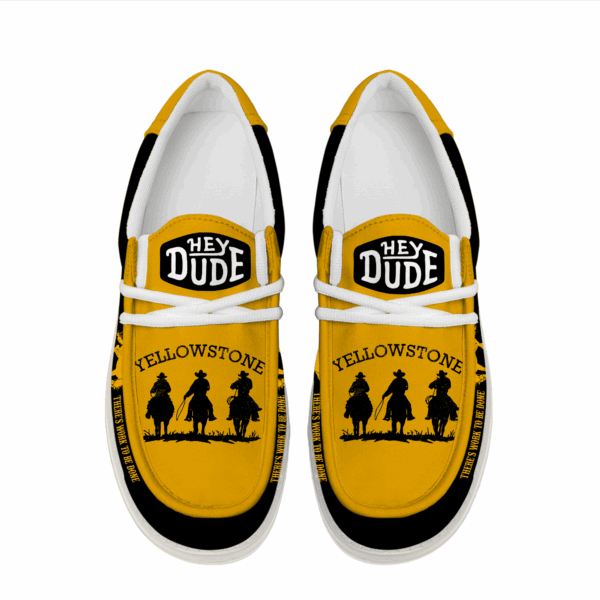 Tubopro Yellowstone Personalized Hey Dude Shoes For Men And Women - Image 3
