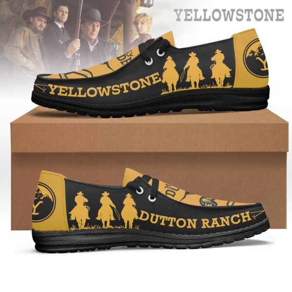 Tubopro Yellowstone Personalized Hey Dude Shoes For Men And Women - Image 3