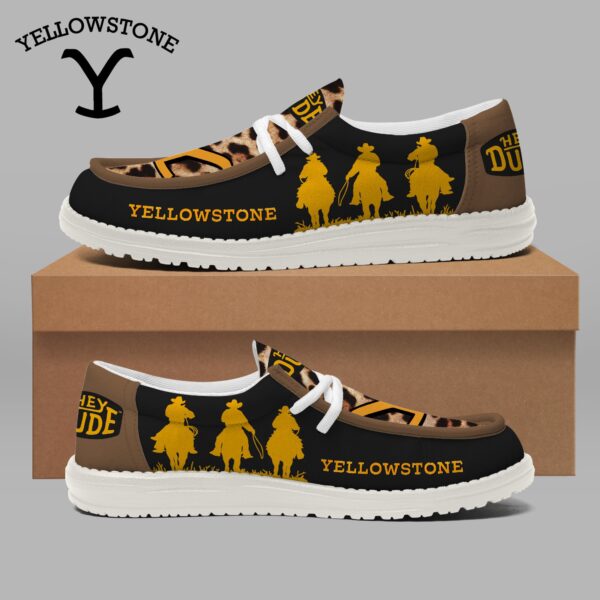 Tubopro Yellowstone Personalized Hey Dude Shoes For Men And Women