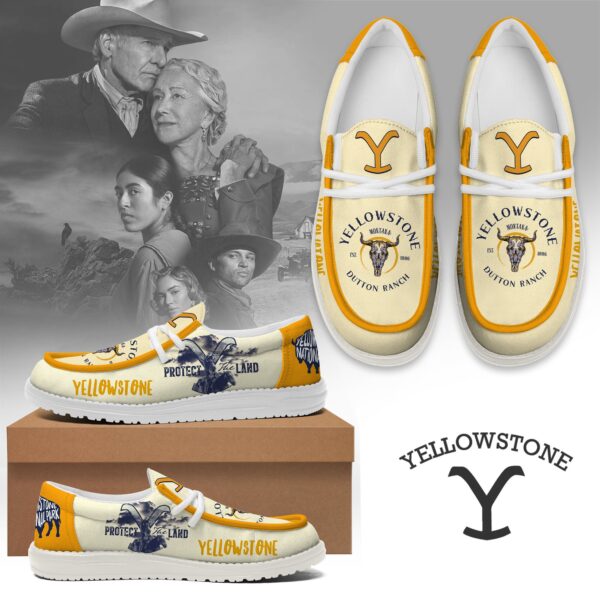 Tubopro Yellowstone Personalized Hey Dude Shoes For Men And Women