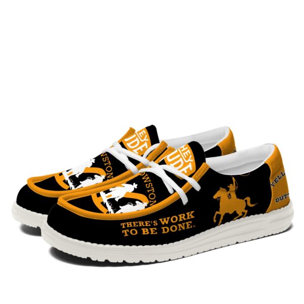 Tubopro Yellowstone Personalized Hey Dude Shoes For Men And Women - Image 3