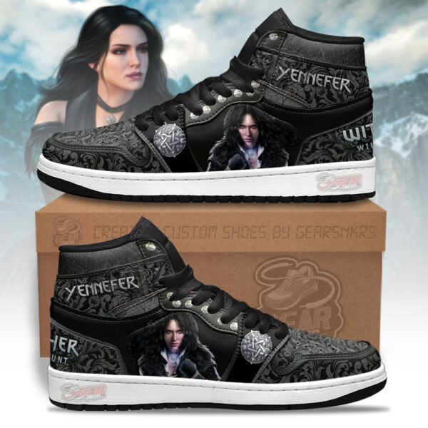 Tubopro Yennefer The Witcher AJ1 High Sneakers Shoes For Men And Women