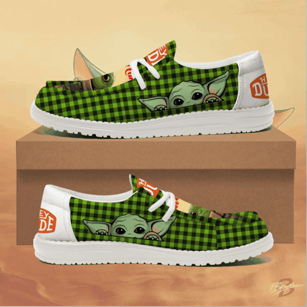 Tubopro Yoda Personalized Hey Dude Shoes For Men And Women - Image 3