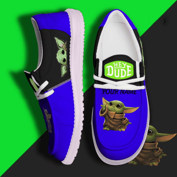 Tubopro Yoda Personalized Hey Dude Shoes For Men And Women