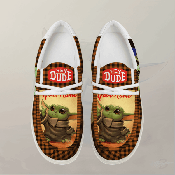 Tubopro Yoda Personalized Hey Dude Shoes For Men And Women - Image 4