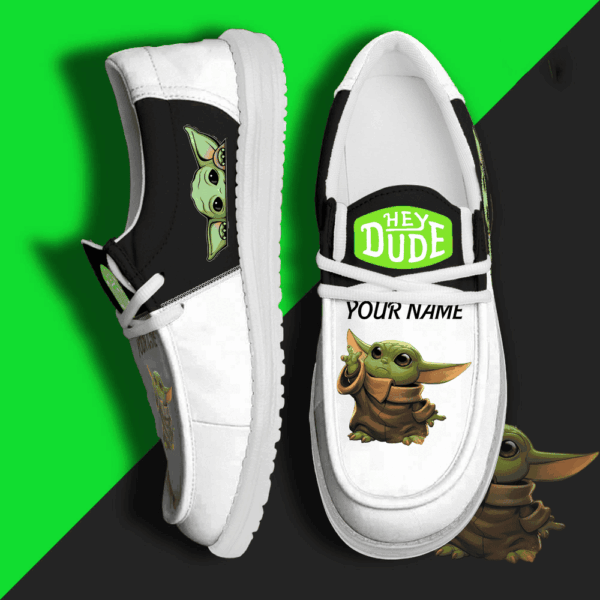 Tubopro Yoda Personalized Hey Dude Shoes For Men And Women