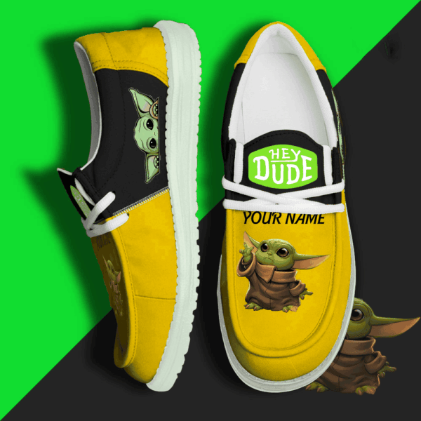 Tubopro Yoda Personalized Hey Dude Shoes For Men And Women